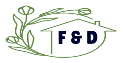 F & D FRUITS FARM LOGO